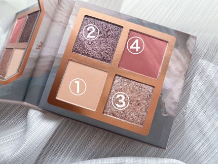 Venus Marble アイシャドウキャットシリーズ/Venus Marble/アイシャドウパレットを使ったクチコミ(2枚目)