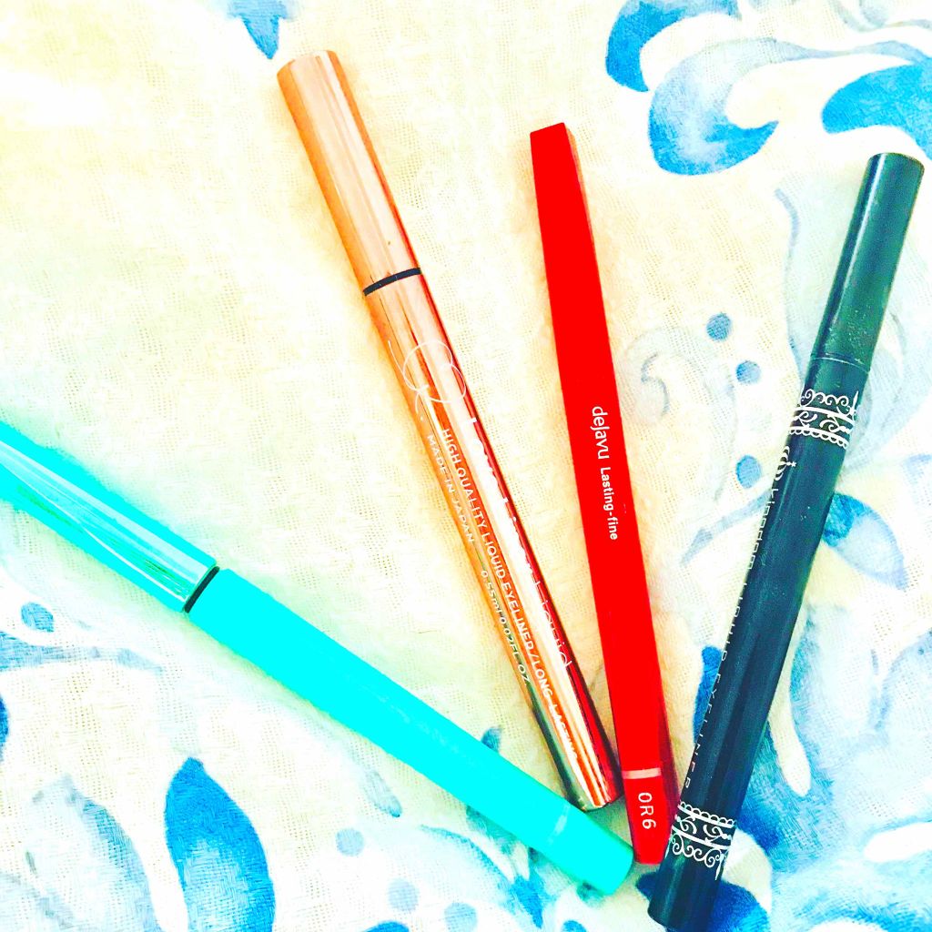 モテライナー リキッド/UZU BY FLOWFUSHI/リキッドアイライナーを使ったクチコミ（1枚目）