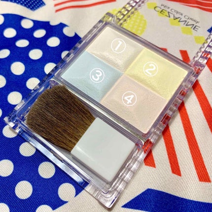 ミックスカラーチーク/CEZANNE/パウダーチークを使ったクチコミ(2枚目)