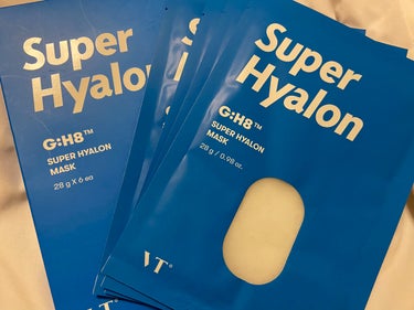 【スキンケア】
VT CosmeticsのVT SUPER HYALON MASKです。

自分史上No.1のパックでした…

パック１枚がとても薄く、肌にぴったり密着します。香りも良く、気持ちが落ち着