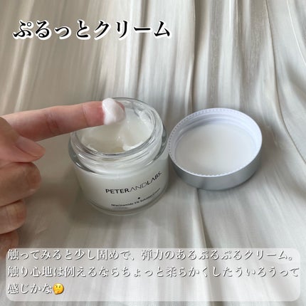 ナイアシンアミド5% ソリューション モイスチャークリーム/PETERANDLABS/フェイスクリームを使ったクチコミ(3枚目)