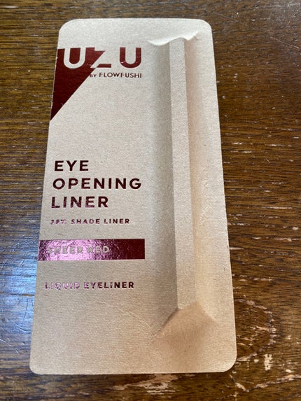 38℃ シェード ライナー/UZU BY FLOWFUSHI/リキッドアイライナーを使ったクチコミ(1枚目)