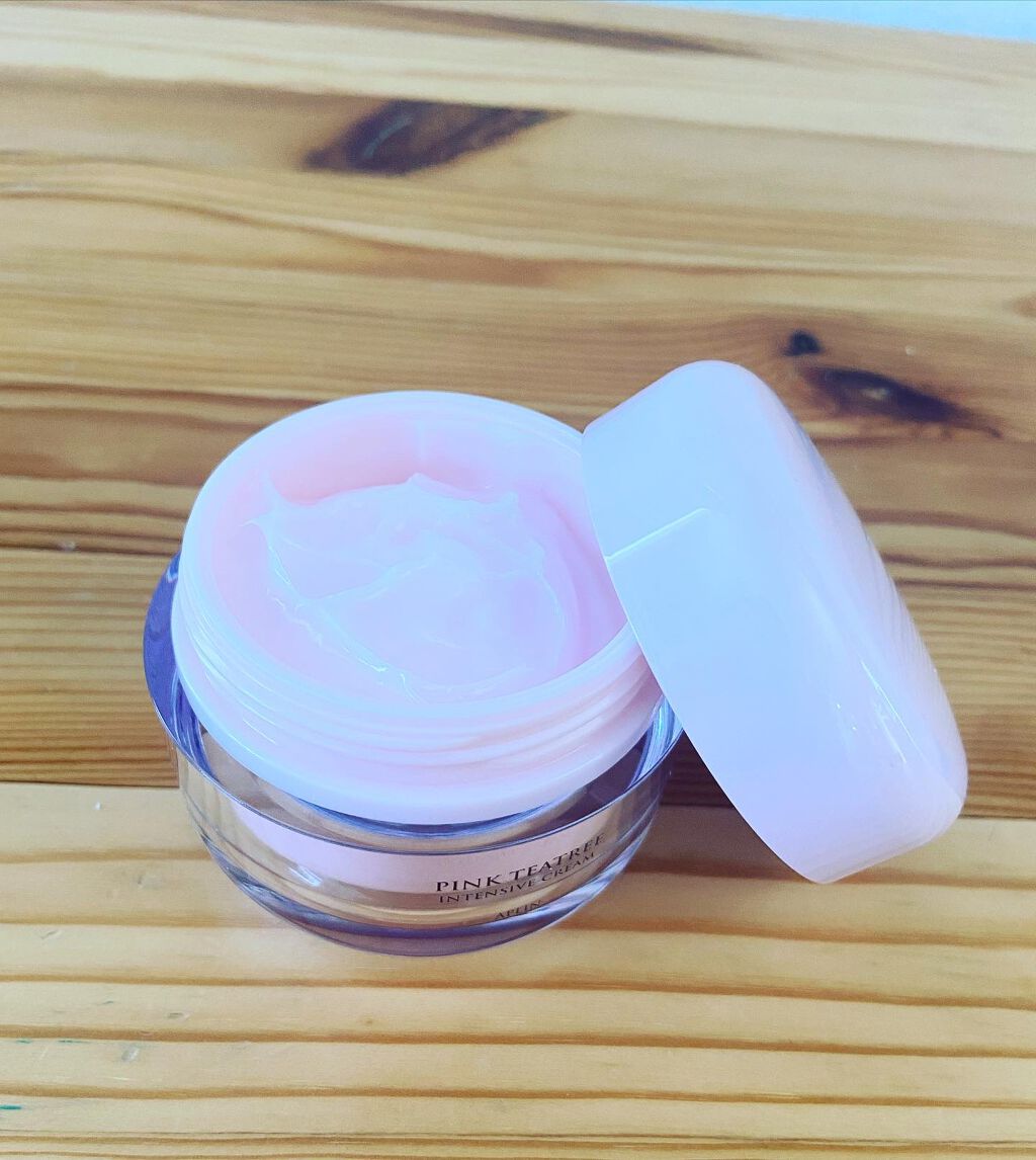 ピンクティーツリークリーム/APLIN/フェイスクリームを使ったクチコミ(2枚目)