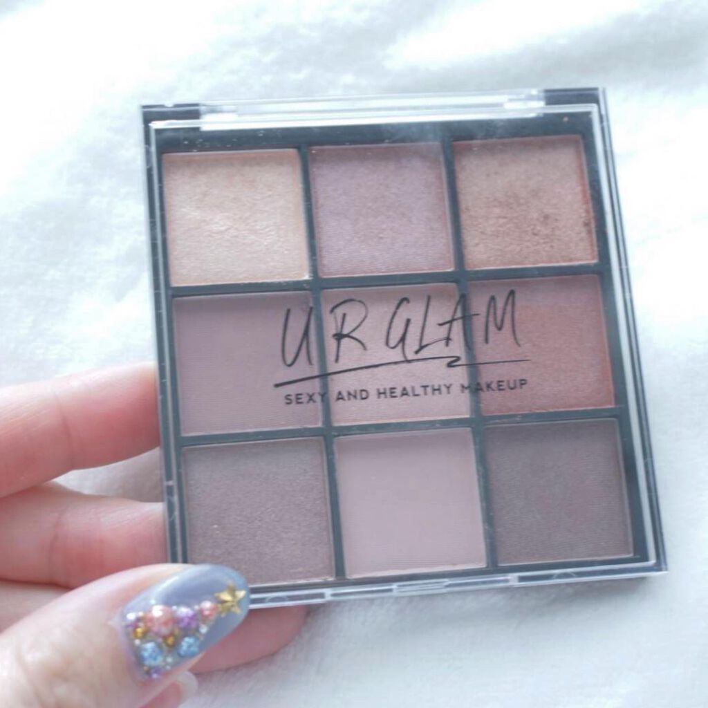 UR GLAM BLOOMING EYE COLOR PALETTE/U R GLAM/アイシャドウパレットを使ったクチコミ(1枚目)