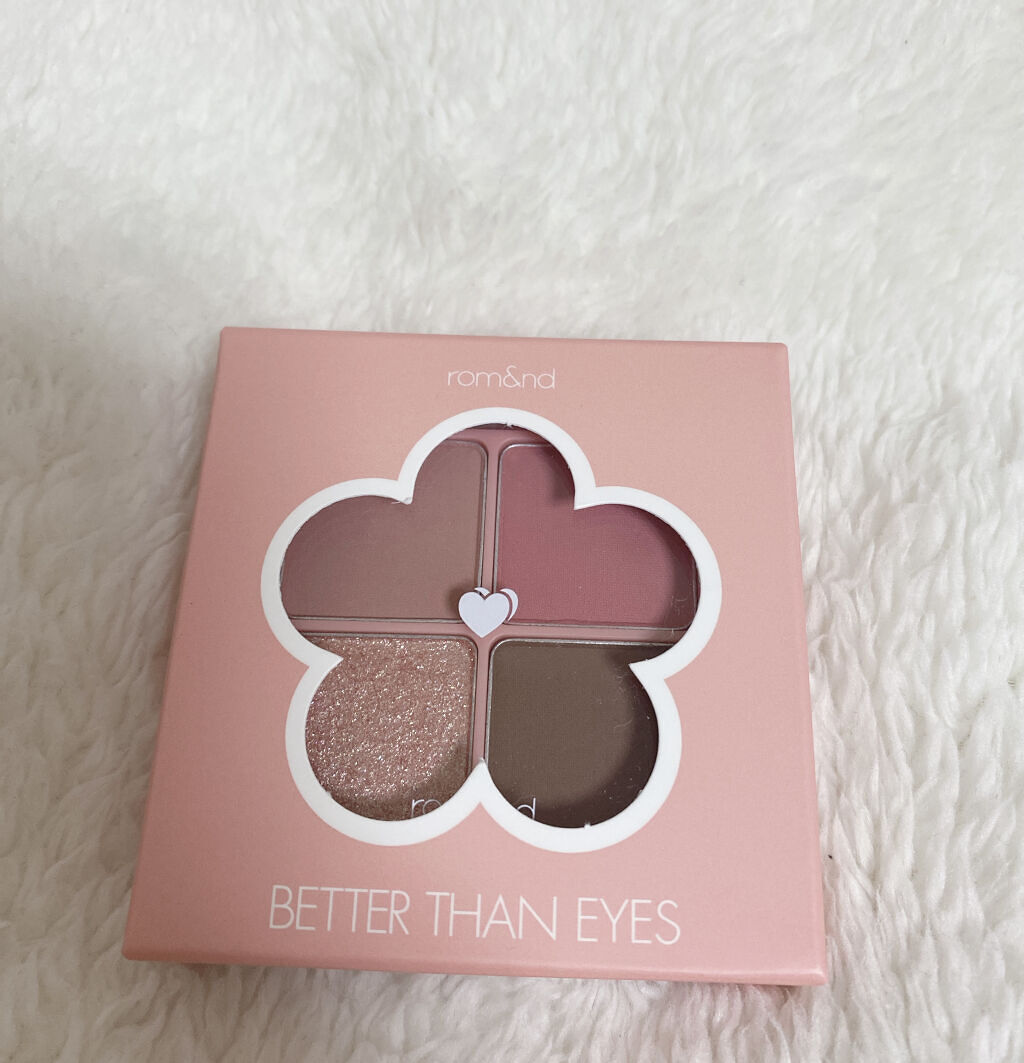 ベターザンアイズ/rom&nd/アイシャドウパレットを使ったクチコミ（3枚目）