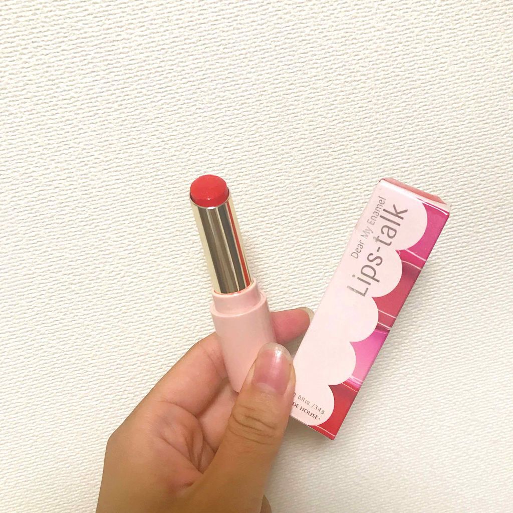 ディア マイブルーミング リップトーク シフォン/ETUDE/口紅を使ったクチコミ(1枚目)