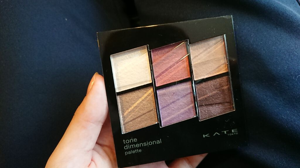 トーンディメンショナルパレット/KATE/メイクアップキットを使ったクチコミ(3枚目)