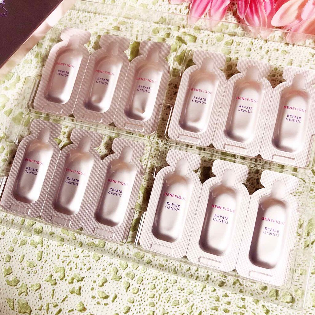 リペアジーニアス/BENEFIQUE/美容液を使ったクチコミ（2枚目）