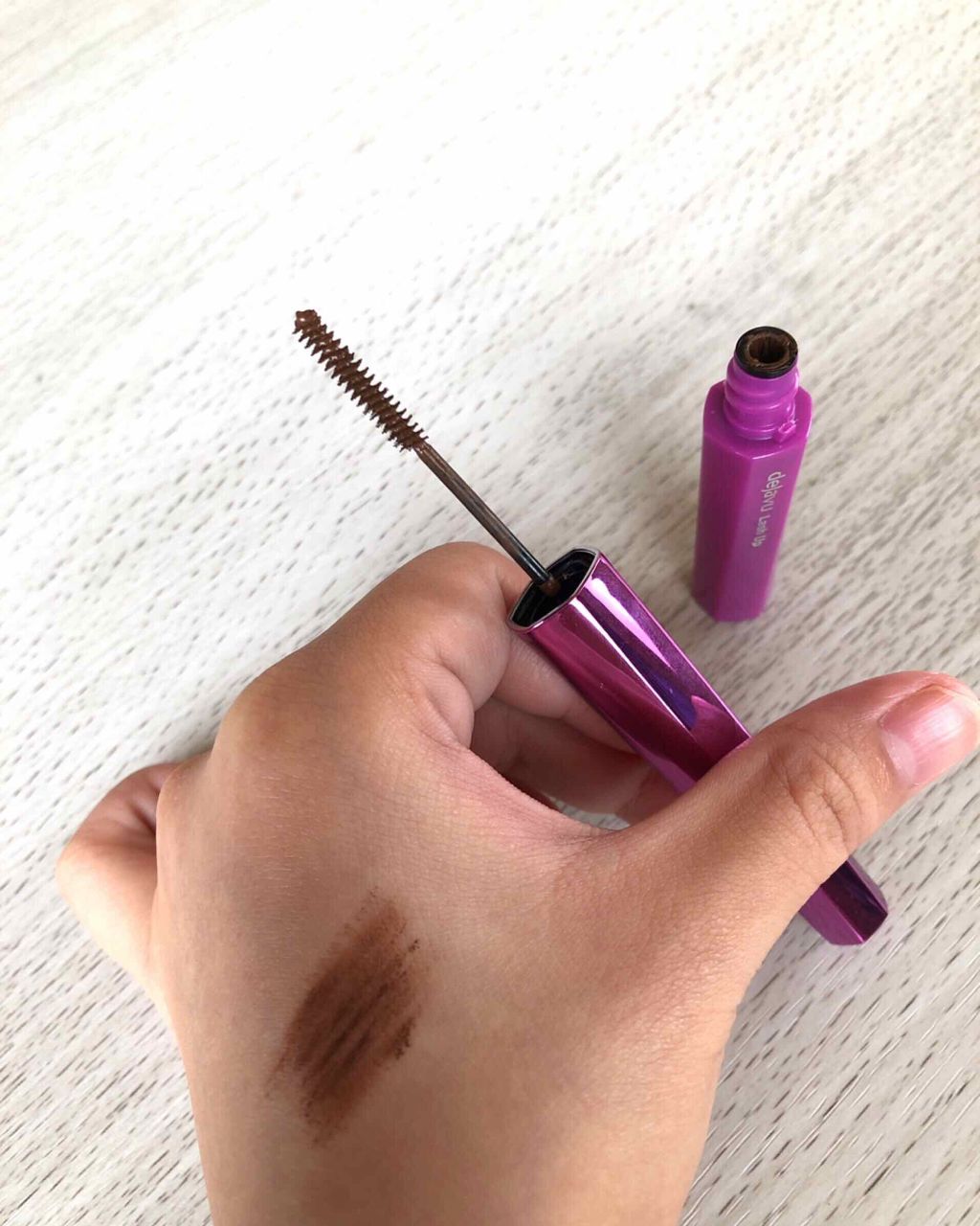 「塗るつけまつげ」自まつげ際立てタイプ/デジャヴュ/マスカラを使ったクチコミ（2枚目）