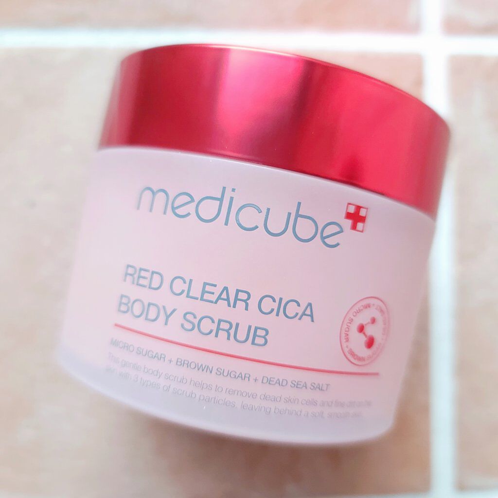 レッドシカボディスクラブ/MEDICUBE/ボディスクラブを使ったクチコミ（2枚目）