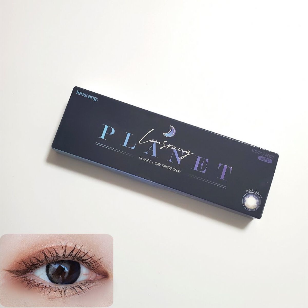 プラネットスペース ワンデー/I-LENS/ワンデー（１DAY）カラコンを使ったクチコミ（1枚目）