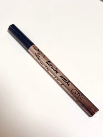 プライムリキッドアイライナー リッチキープ/ヒロインメイク/リキッドアイライナーを使ったクチコミ(1枚目)