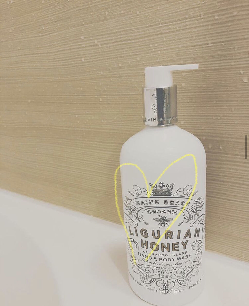 リグリアンハニーシリーズ ハンド&ボディウォッシュ/MAINE BEACH (マインビーチ)/ボディソープを使ったクチコミ（1枚目）