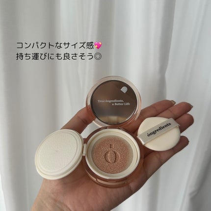 スキンバリアグロウカバークッション/Ongredients/クッションファンデーションを使ったクチコミ(5枚目)