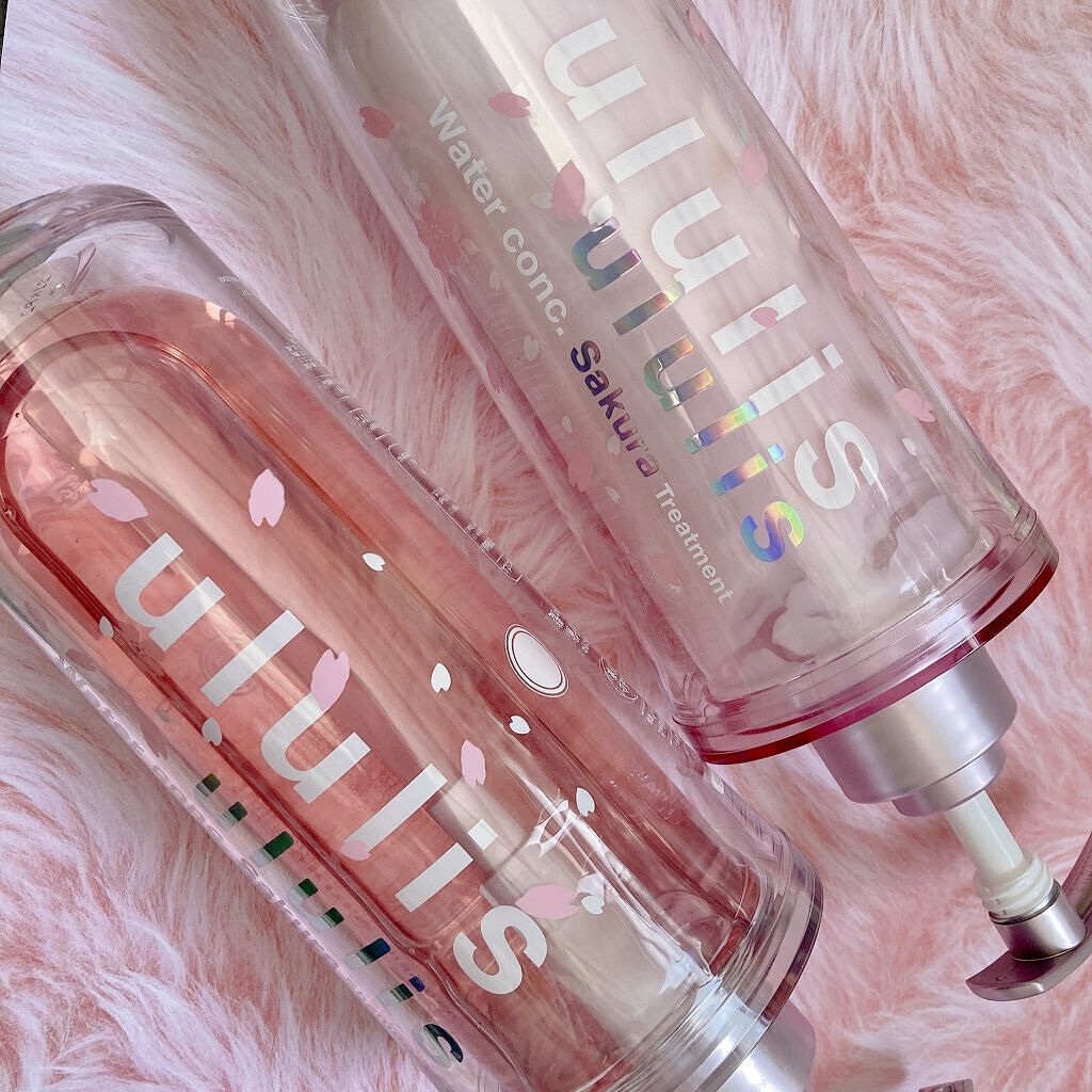 ウォーターコンク モイスト シャンプー（桜ver.)/ヘアトリートメント(桜ver.)/ululis/市販シャンプーを使ったクチコミ（2枚目）