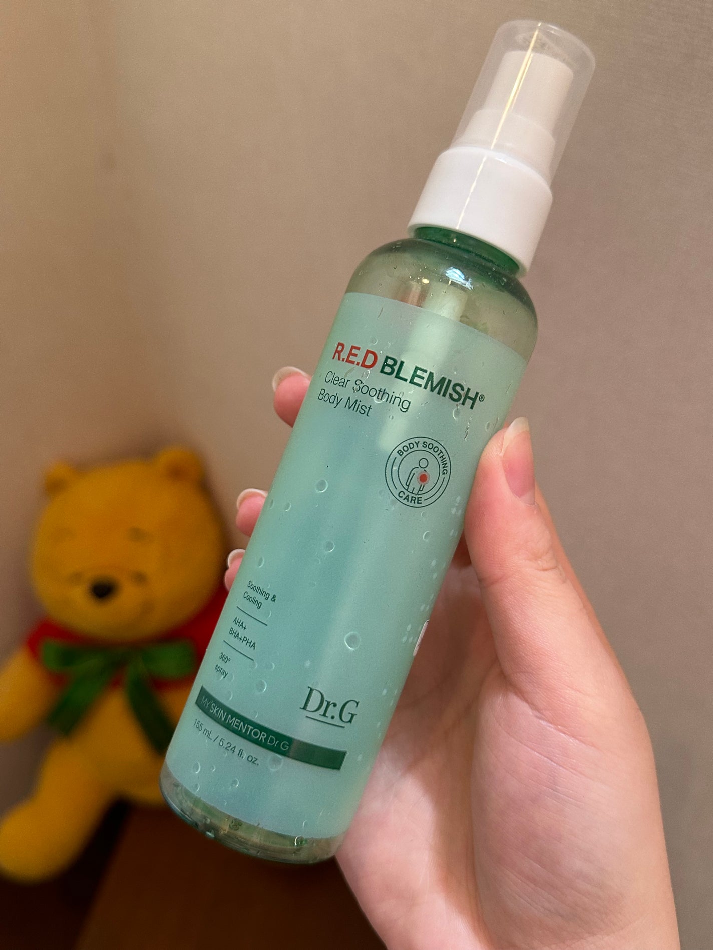 レッドブレミッシュスージングボディーミスト/Dr.G/ボディローションを使ったクチコミ(1枚目)