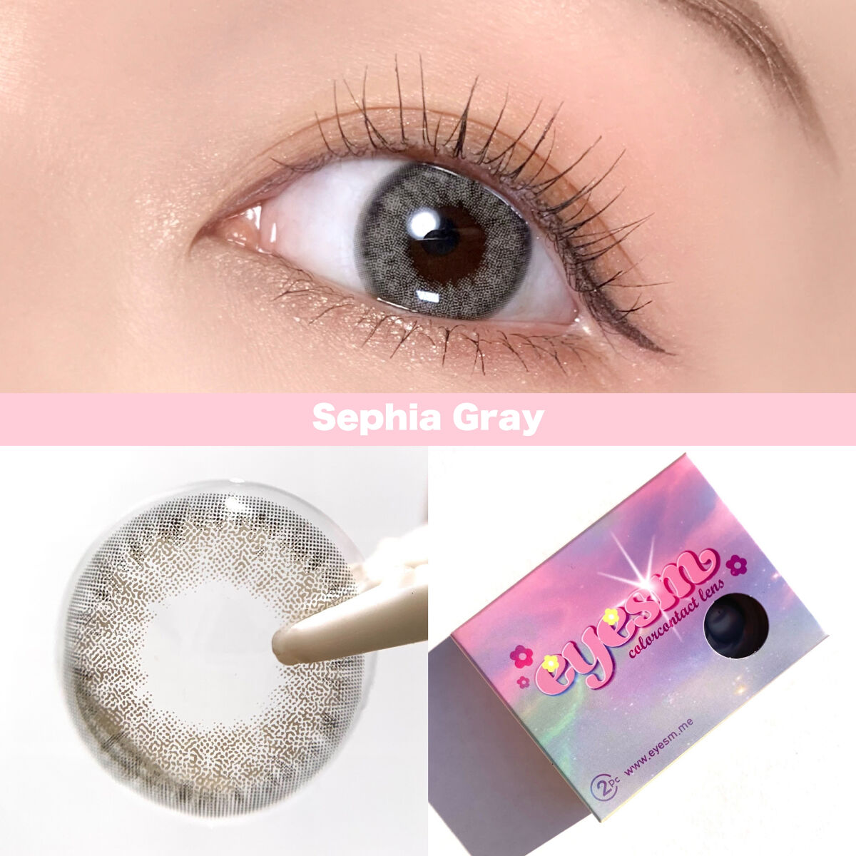 Lapis blue/eyesm/カラーコンタクトレンズを使ったクチコミ（2枚目）