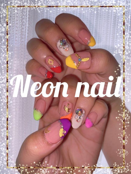 ジェルネイル(ライト対応)/セリア/ジェルネイルを使ったクチコミ(1枚目)