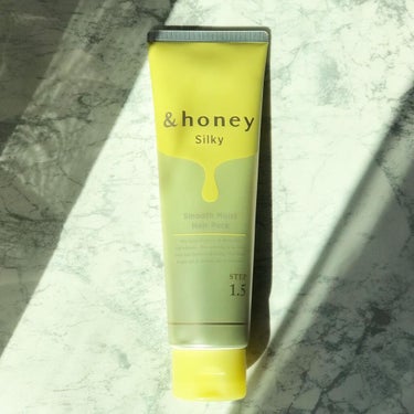 &honey シルキー スムースモイスチャー ヘアパック1.5のクチコミ「&honey Silky スムースモイストヘアパック1.5をご紹介🐝


ハチミツ美容がコンセ.....」（1枚目）