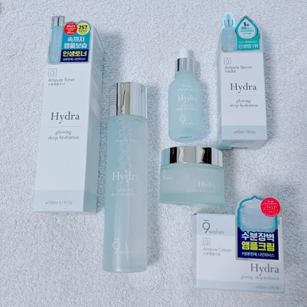 ハイドラアンプルトナー/9Wishes/化粧水を使ったクチコミ(1枚目)