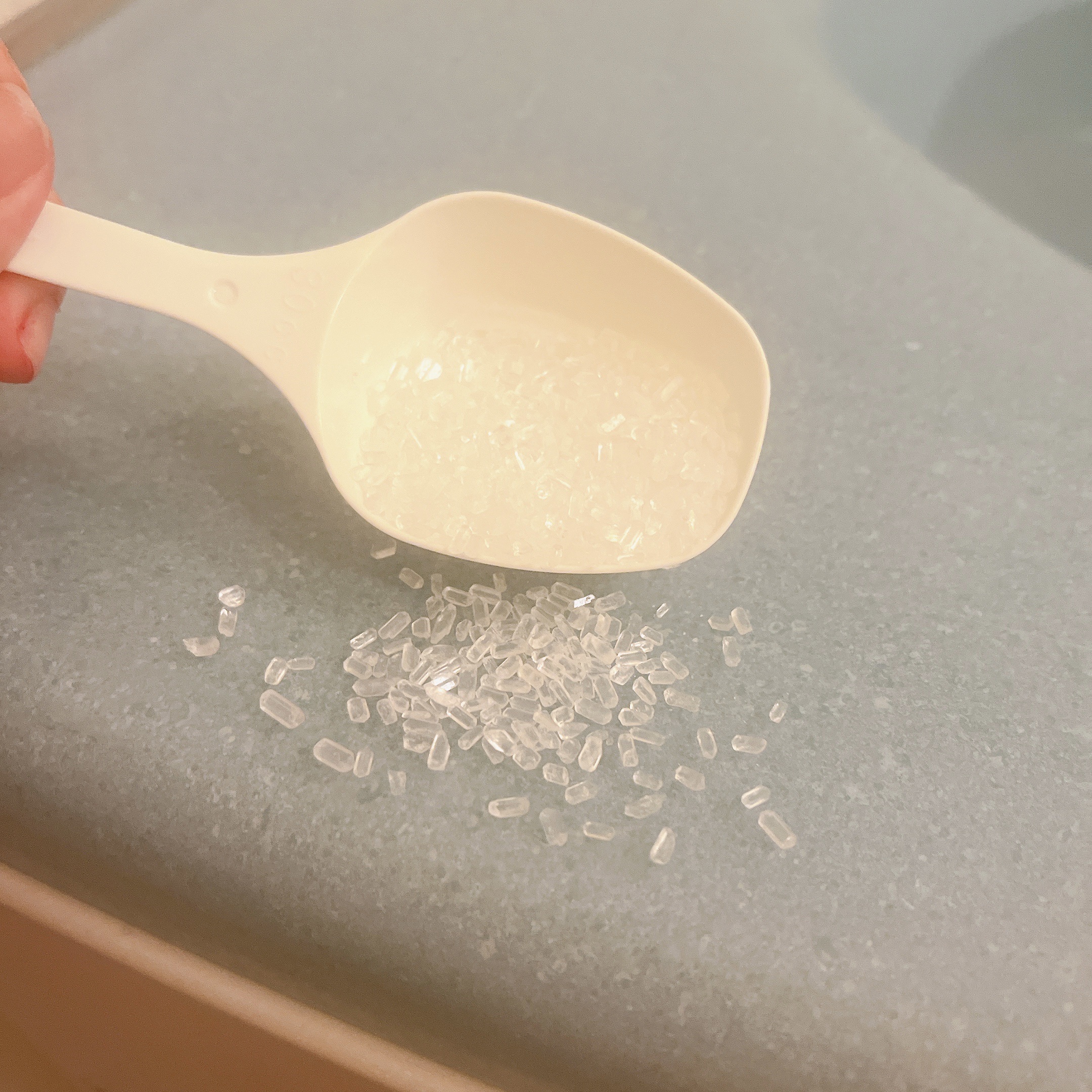 BASSPA エプソムソルト 無香料/BASSPA/無機塩系入浴剤を使ったクチコミ（2枚目）