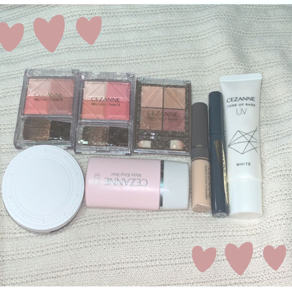 ミックスカラーチークN/CEZANNE/パウダーチークを使ったクチコミ（2枚目）