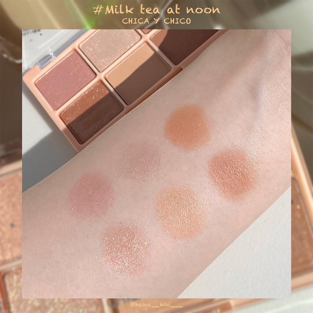 ワンショットアイパレット/CHICAY CHICO/アイシャドウパレットを使ったクチコミ（3枚目）