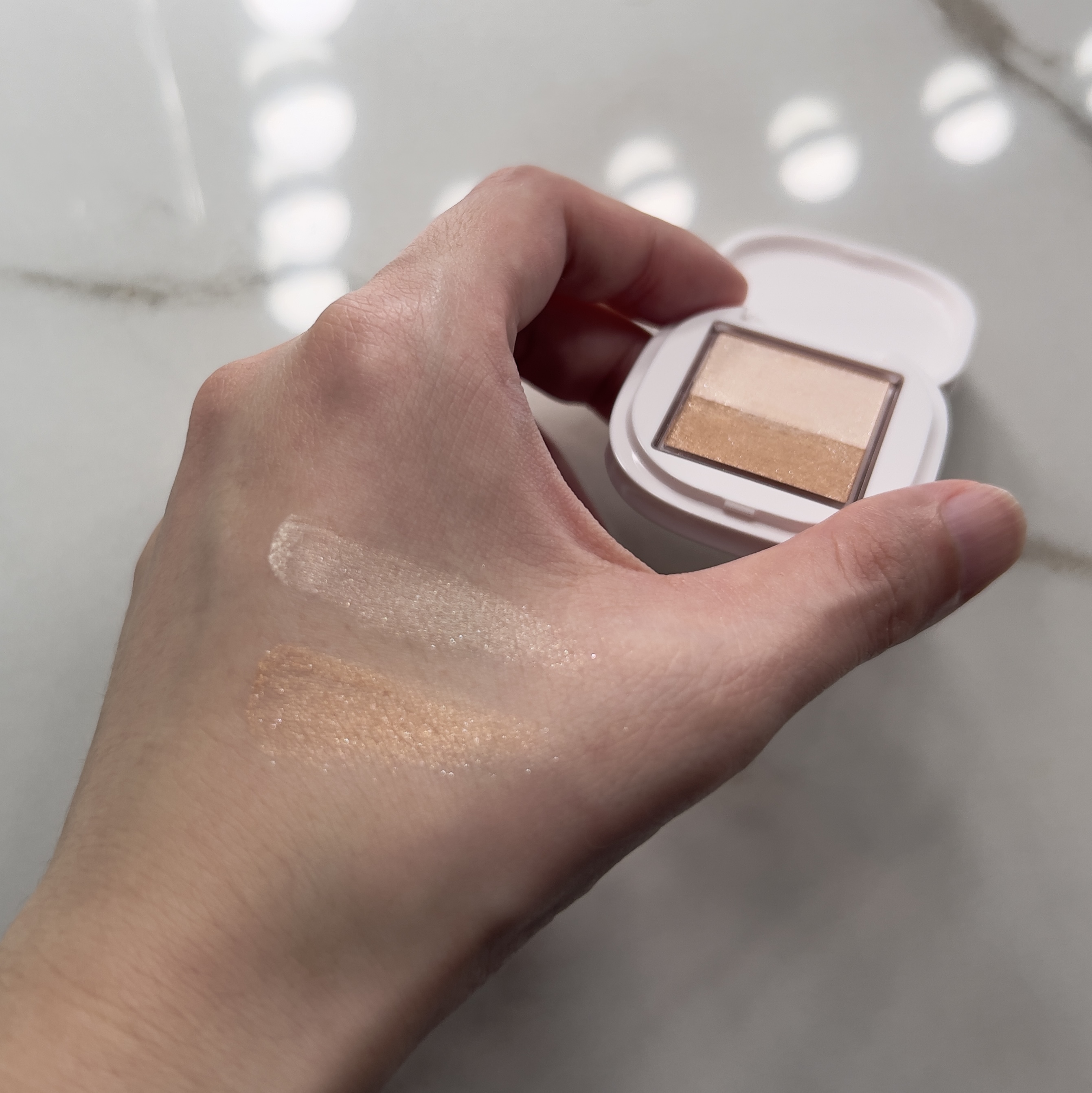 アイカラー/media luxe/アイシャドウパレットを使ったクチコミ（3枚目）