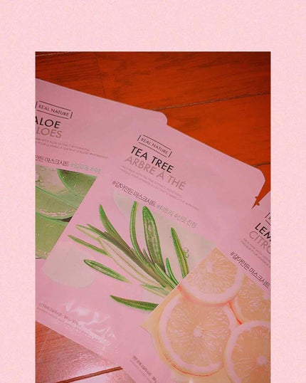 すりおろした自然植物を詰め込んだリアルネイチャーマスクシート/THE FACE SHOP/シートマスク・パックを使ったクチコミ(1枚目)