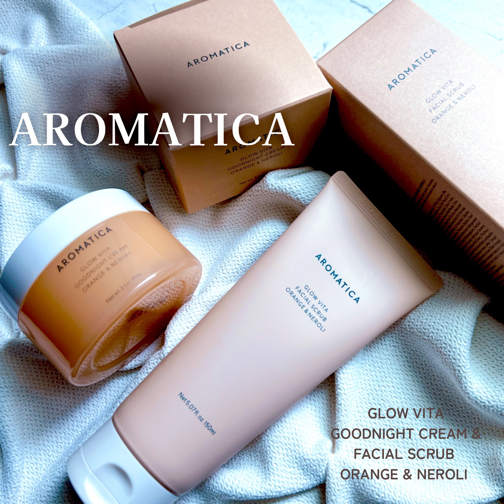 グロービタグットナイトクリーム/AROMATICA/フェイスクリームを使ったクチコミ（1枚目）