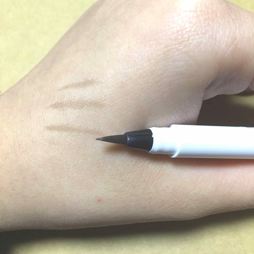 パーフェクト アイブロウ N (リキッド＆パウダー)/FASIO/リキッドアイブロウを使ったクチコミ（2枚目）