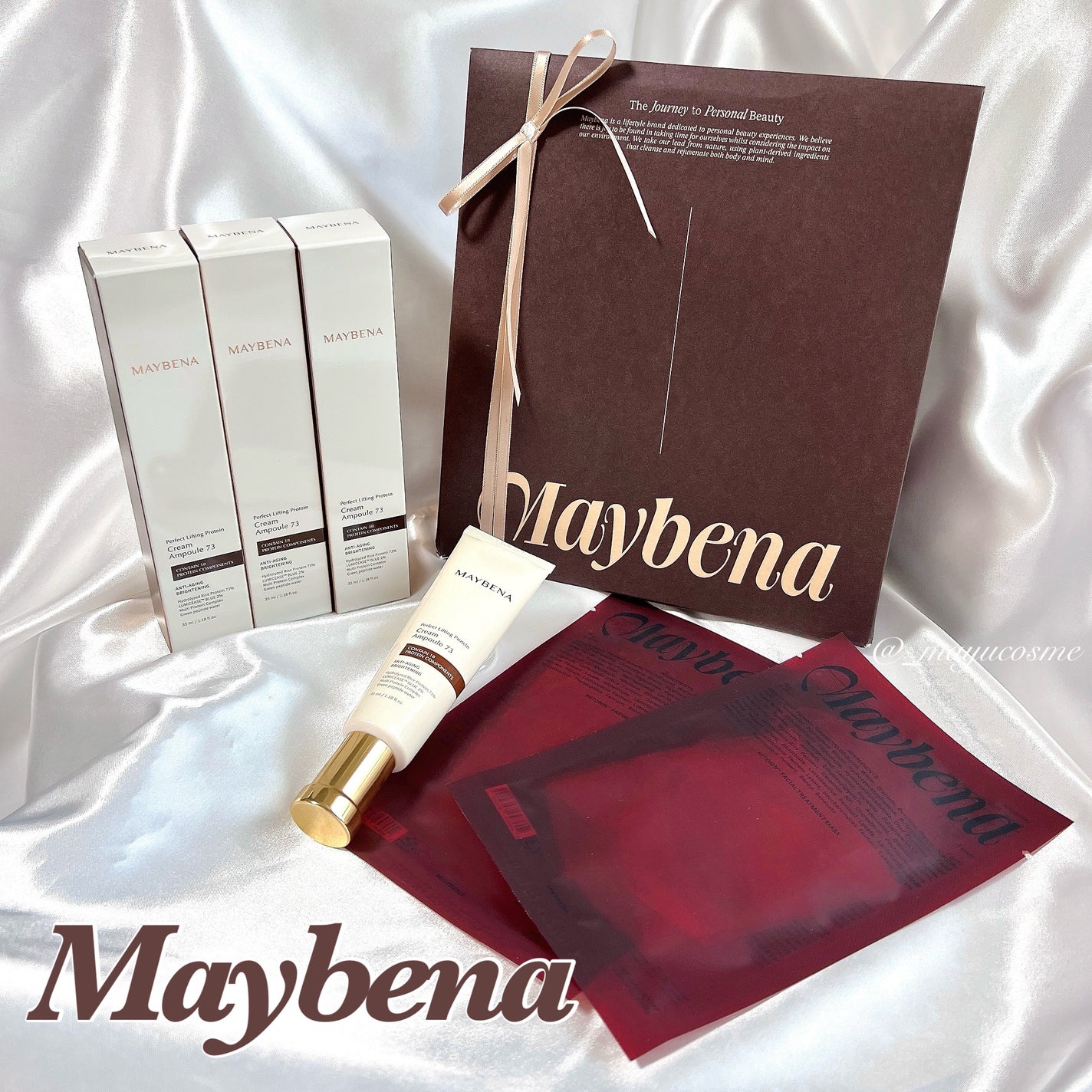 73シワクリーム/MAYBENA/フェイスクリームを使ったクチコミ(1枚目)