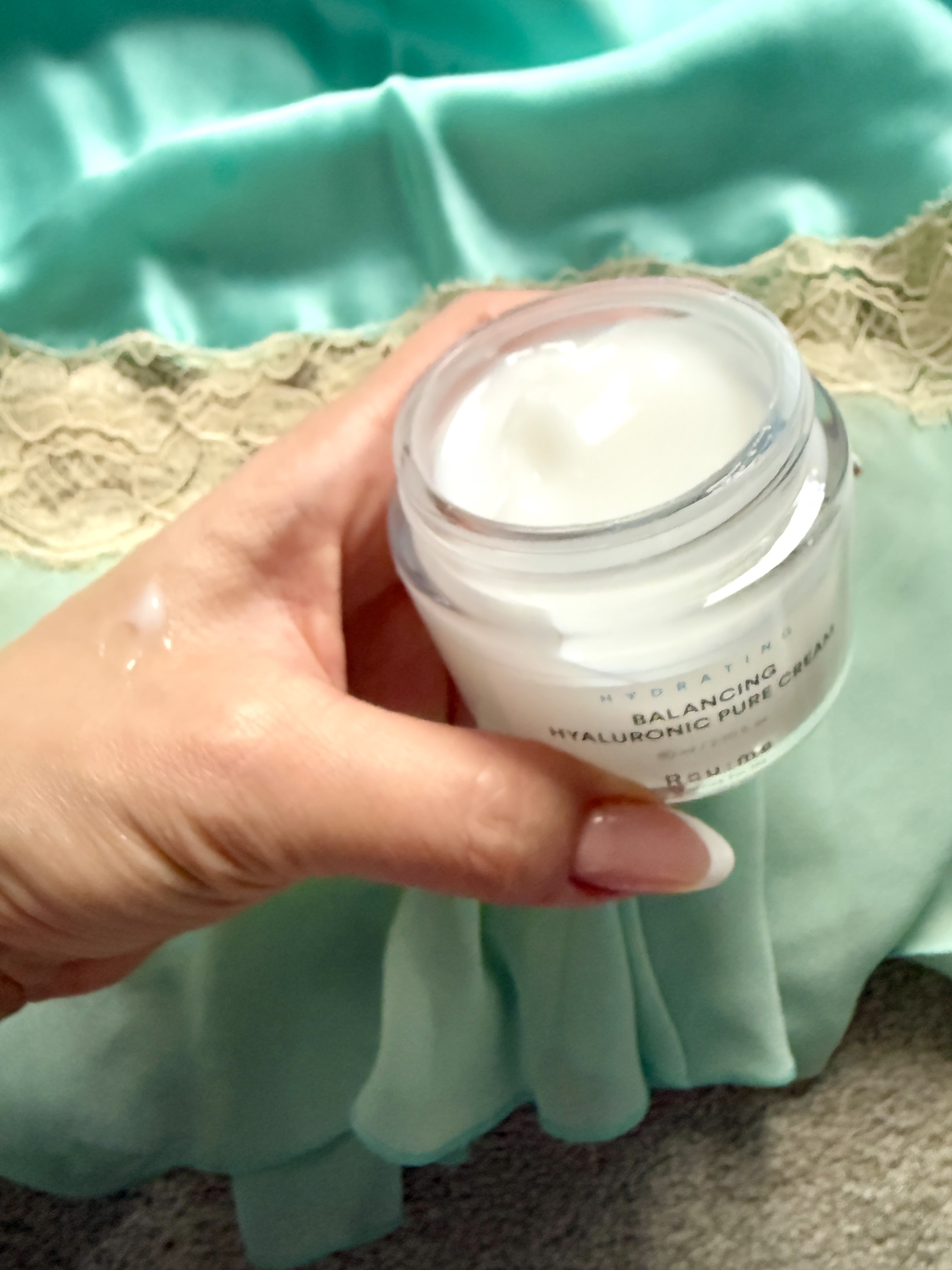 バランシング ヒアルロニック ピュア クリーム/Roume/フェイスクリームを使ったクチコミ（1枚目）