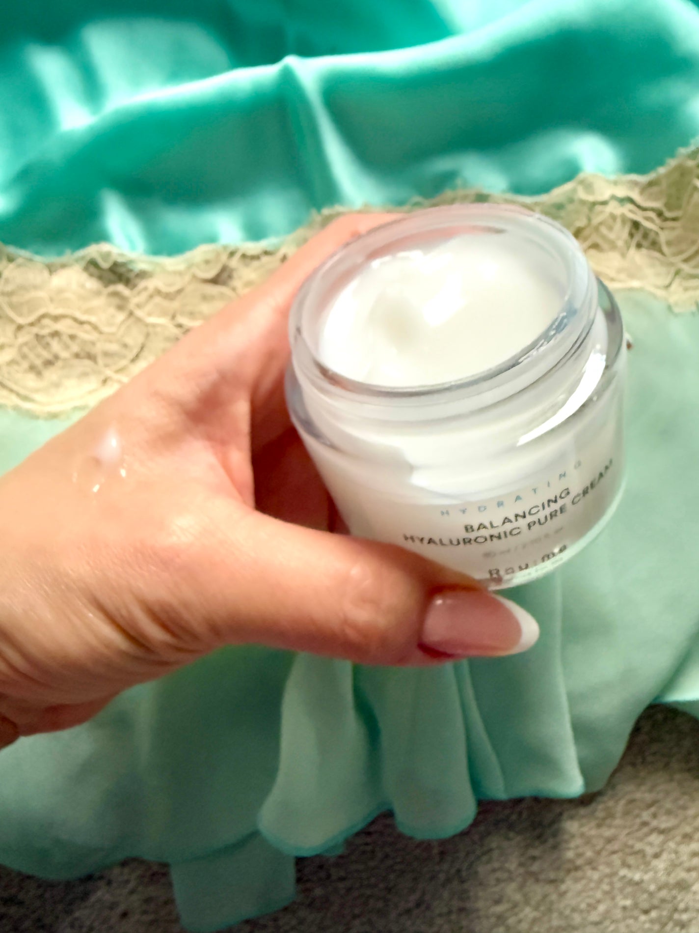 バランシング ヒアルロニック ピュア クリーム/Roume/フェイスクリームを使ったクチコミ(1枚目)