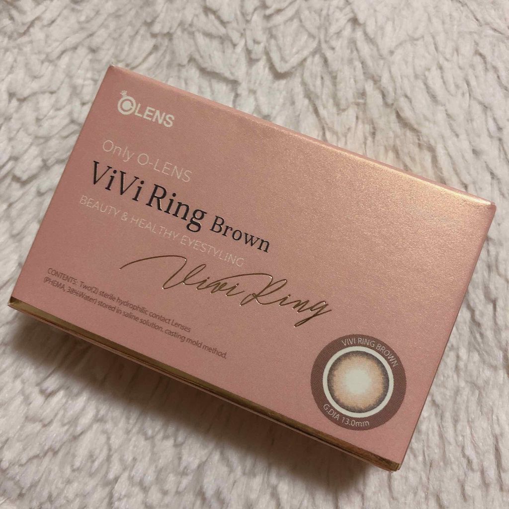 ViVi Ring 1Month/OLENS/カラーコンタクトレンズを使ったクチコミ（2枚目）