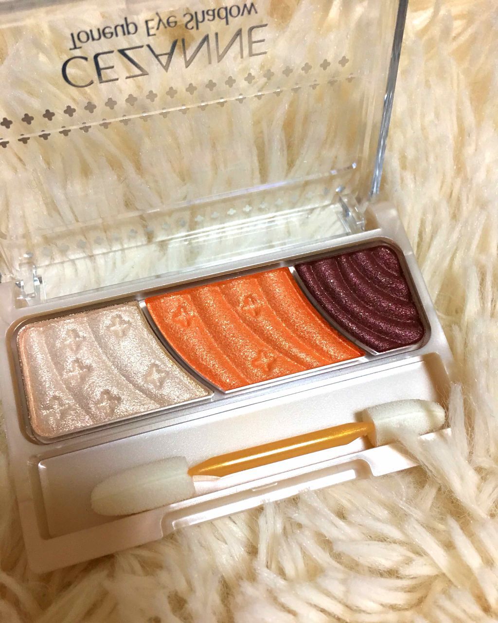 トーンアップアイシャドウ/CEZANNE/アイシャドウパレットを使ったクチコミ(2枚目)