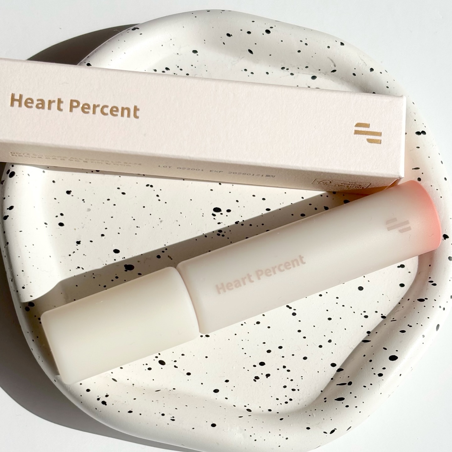 ドット オン ムード オールカバー リップベース 02 クリーミーローズ/Heart Percent/リップクリームを使ったクチコミ（1枚目）