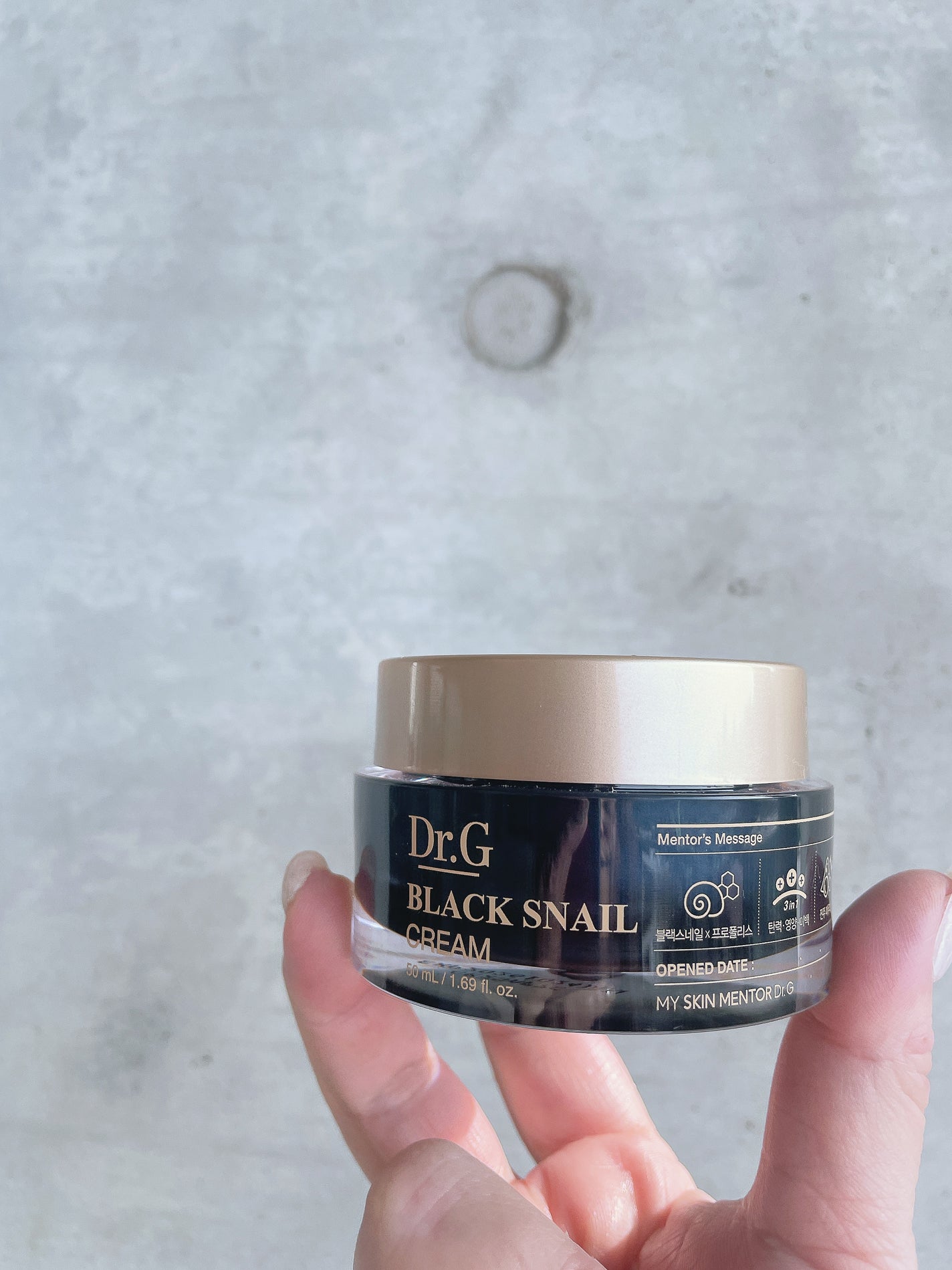 ブラックスネイル クリーム/Dr.G/フェイスクリームを使ったクチコミ(1枚目)