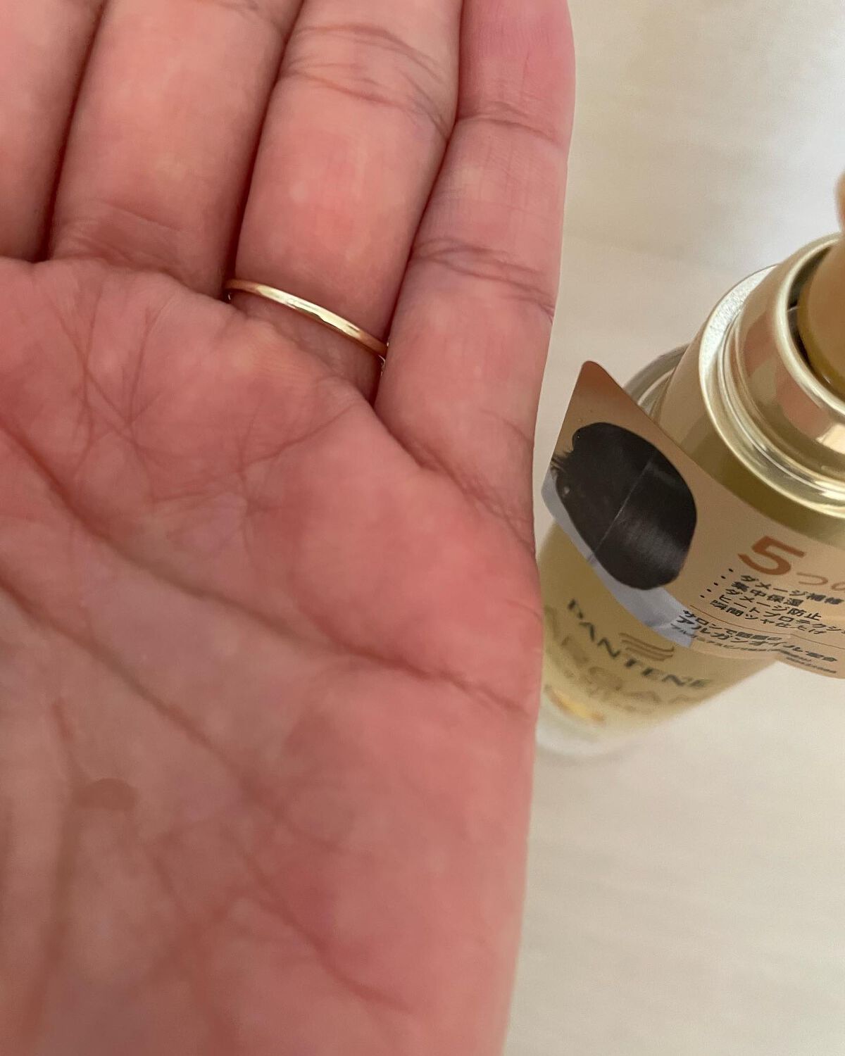 ディープダメージリペアー ヘアオイル/パンテーン/ヘアオイルを使ったクチコミ（2枚目）