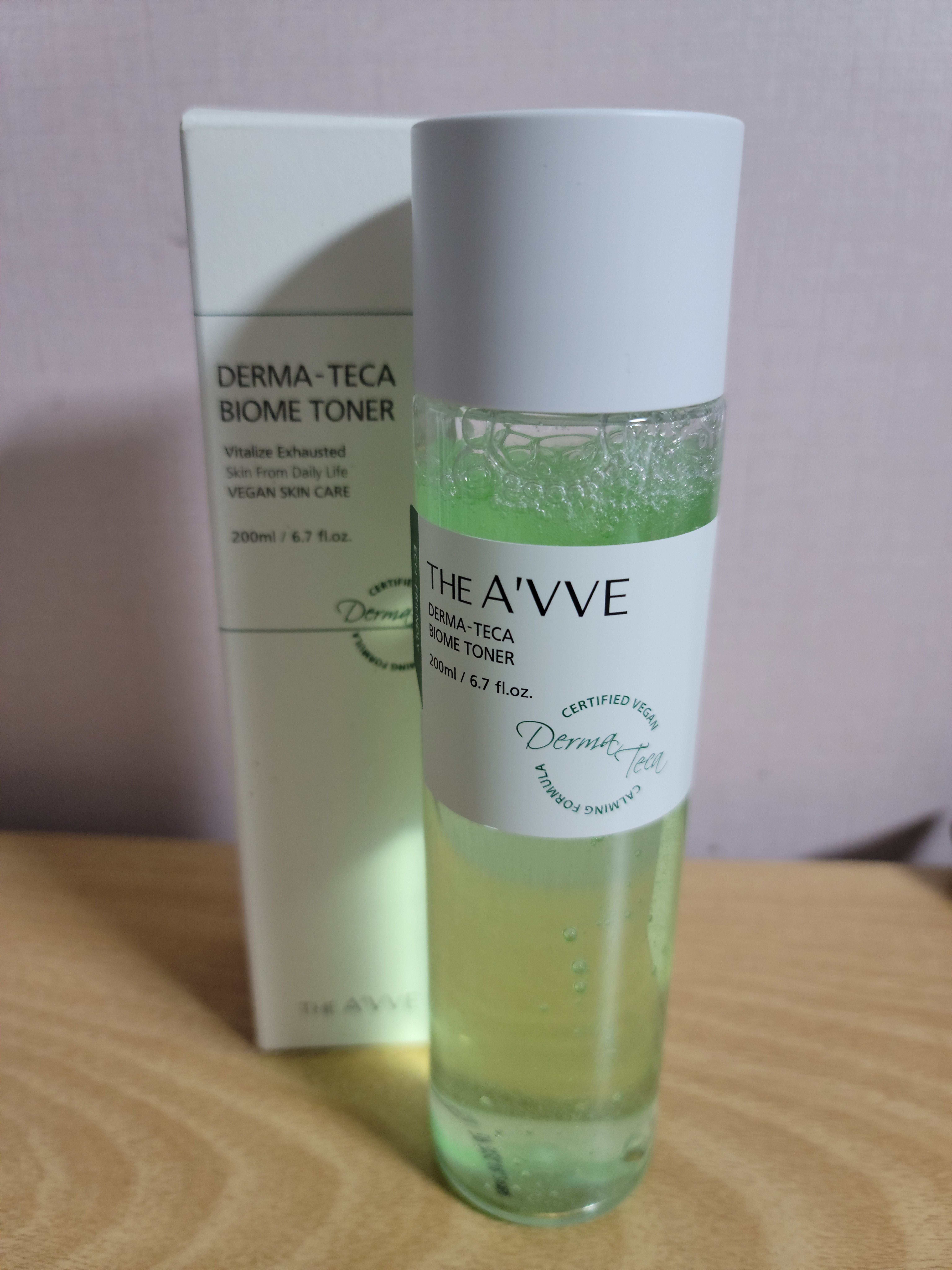 ダーマテカバイオームトナー/THE A'VVE/化粧水を使ったクチコミ（1枚目）
