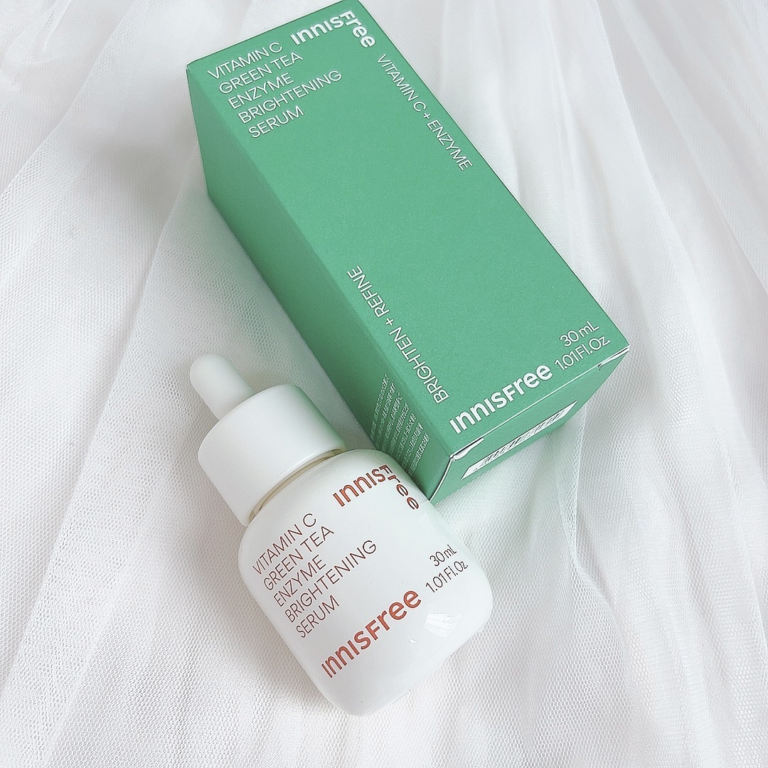 ビタC　グリーンティーエンザイム　ブライト　セラム/innisfree/美容液を使ったクチコミ（2枚目）