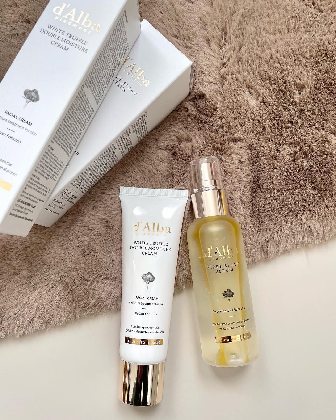 ダルバ ホワイトトリュフファーストスプレーセラム/ダルバ/ミスト状化粧水を使ったクチコミ(1枚目)