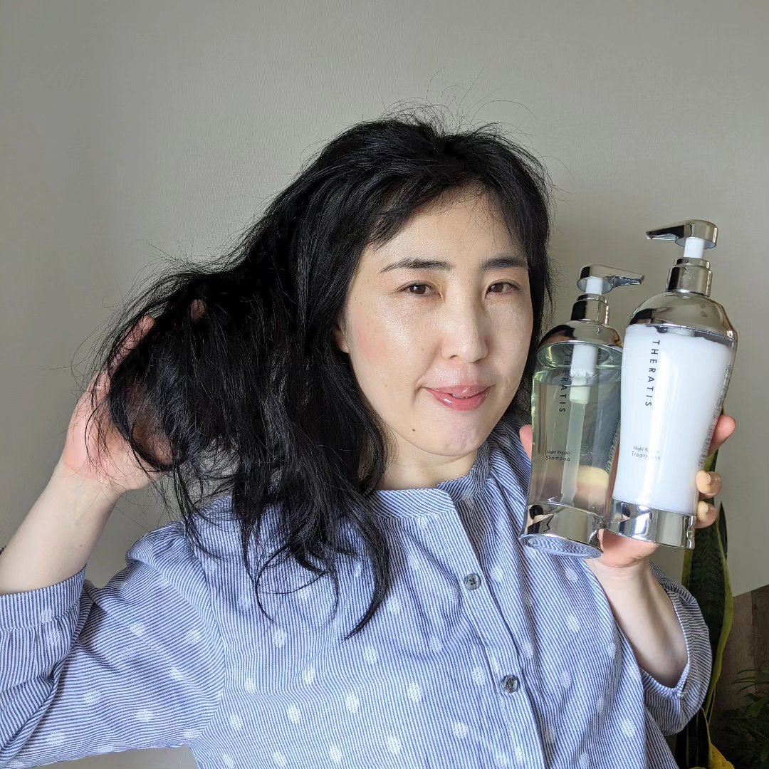 ナイトリペア シャンプー/ヘアトリートメント/THERATIS/シャンプー・コンディショナーを使ったクチコミ（1枚目）