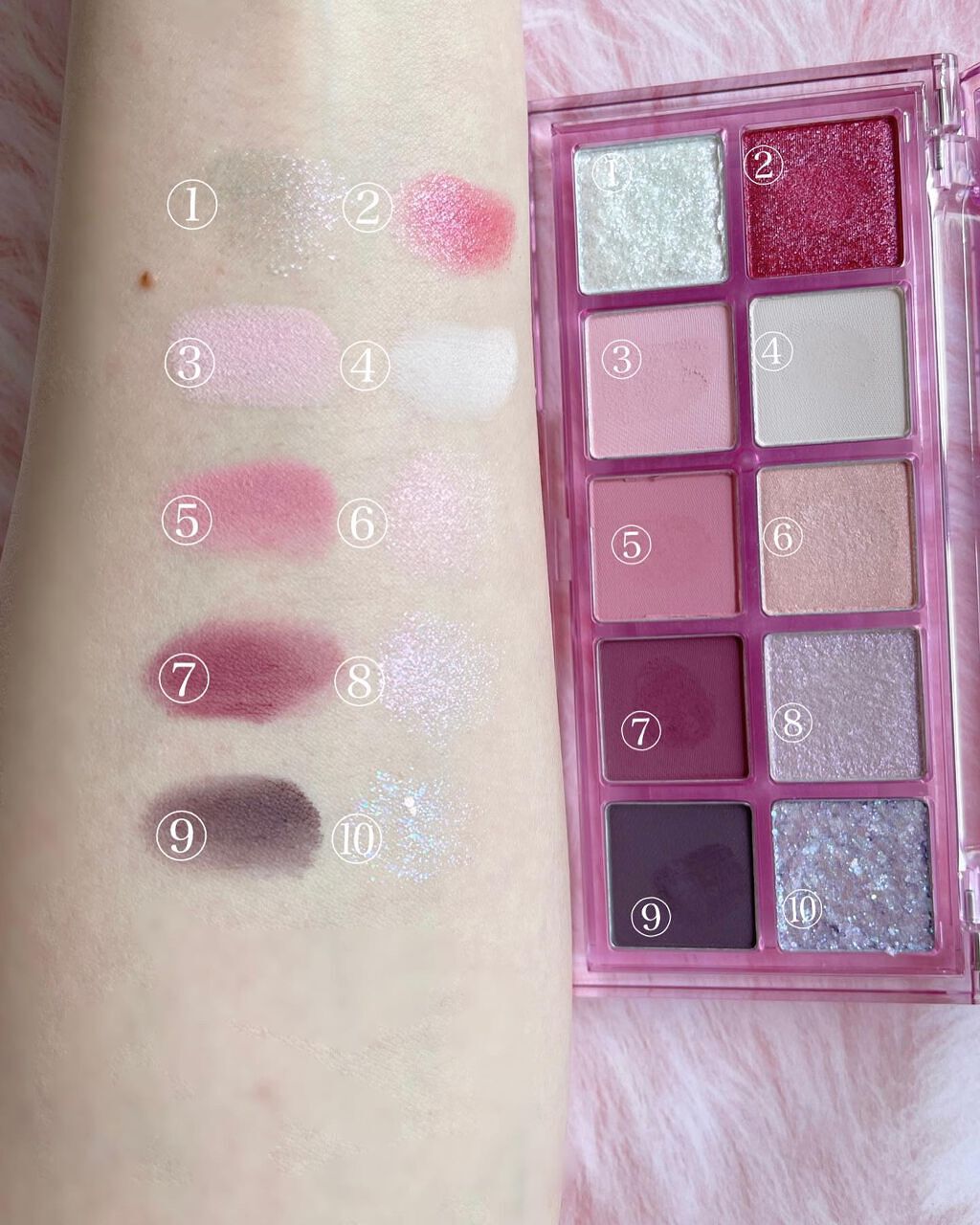 ベターザンパレット/rom&nd/アイシャドウパレットを使ったクチコミ(3枚目)