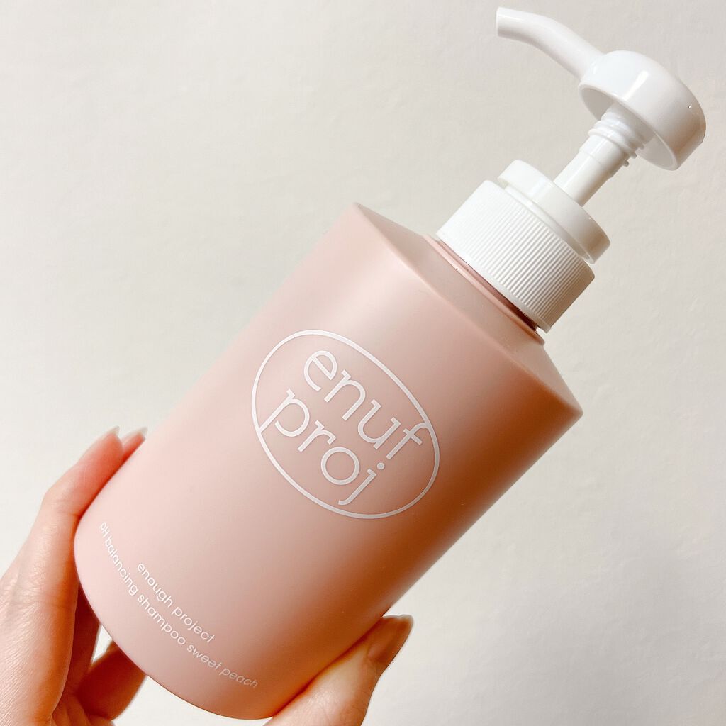 enough project sweet peach delight/アモーレパシフィック/市販シャンプーを使ったクチコミ（1枚目）
