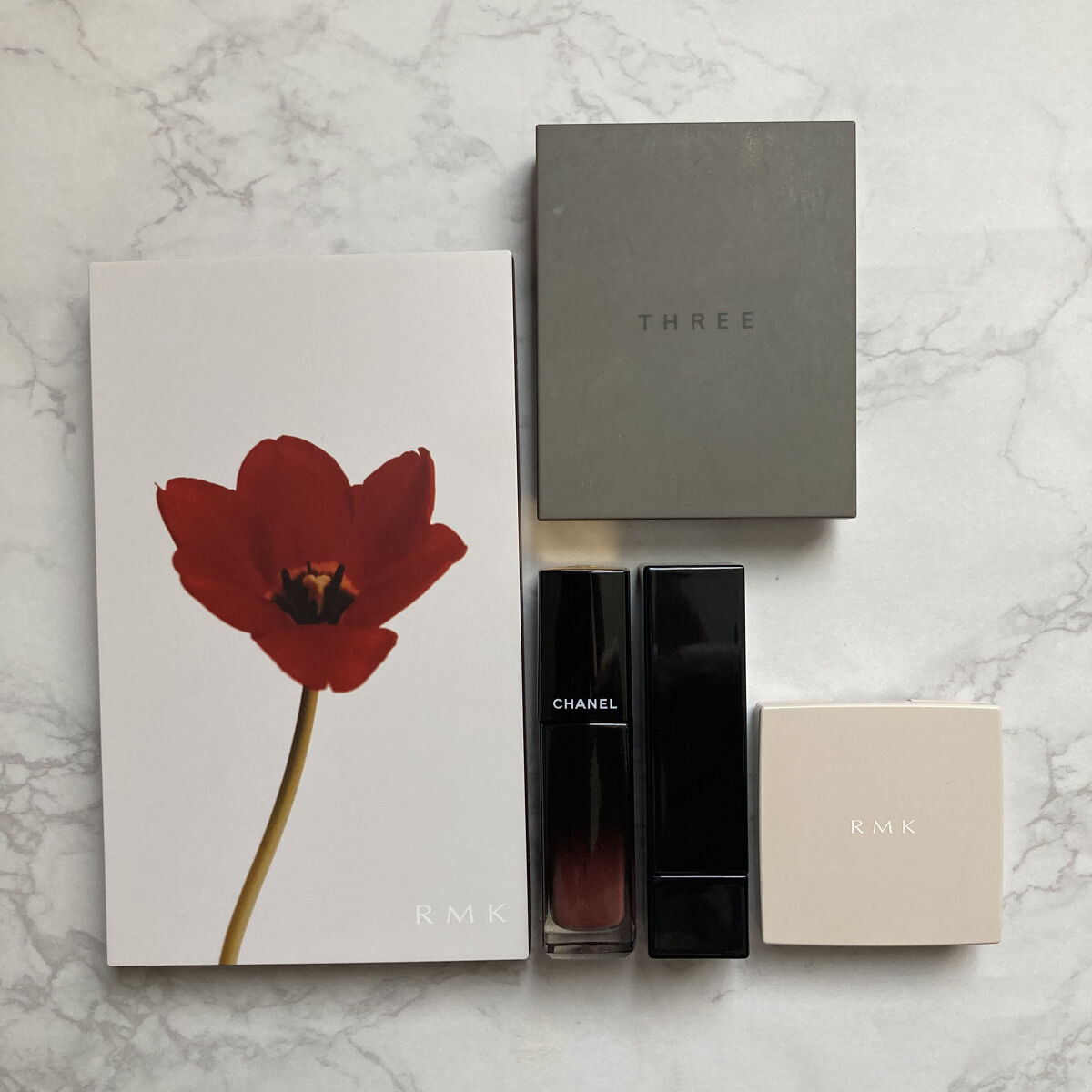 THREE シマリング グロー デュオ/THREE/クリームハイライトを使ったクチコミ（1枚目）