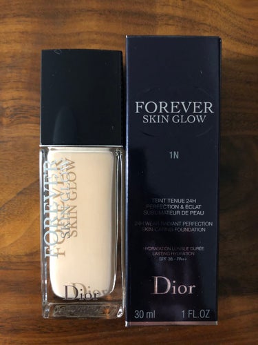 【旧】ディオールスキン フォーエヴァー フルイド グロウ 1N ニュートラル/Dior/リキッドファンデーションを使ったクチコミ（1枚目）