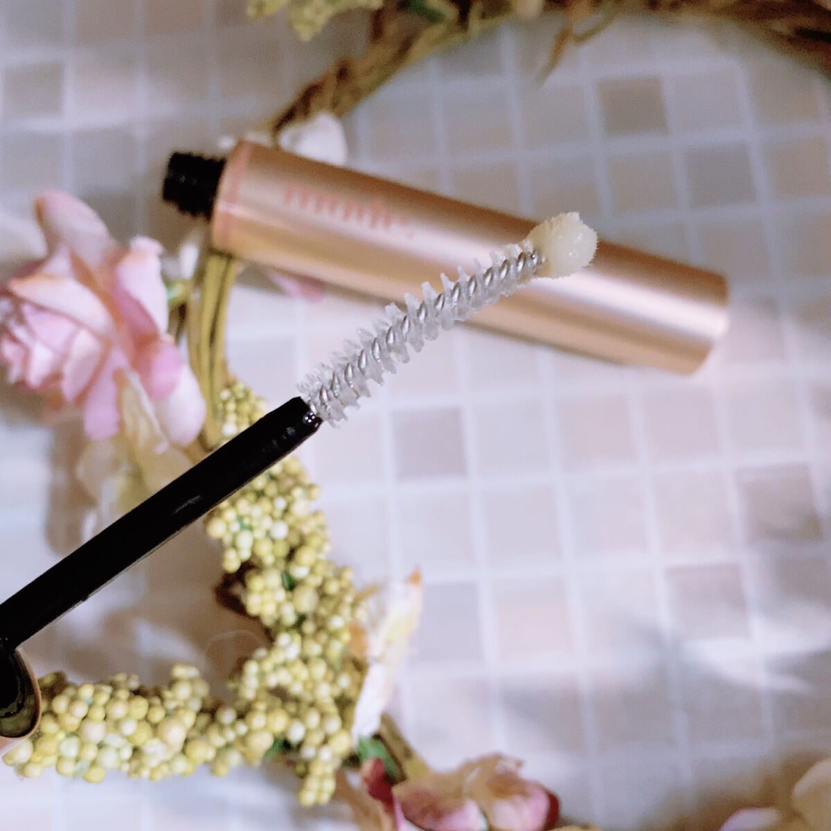 トゥルーアイラッシュセラム/mude./まつげ美容液を使ったクチコミ（2枚目）