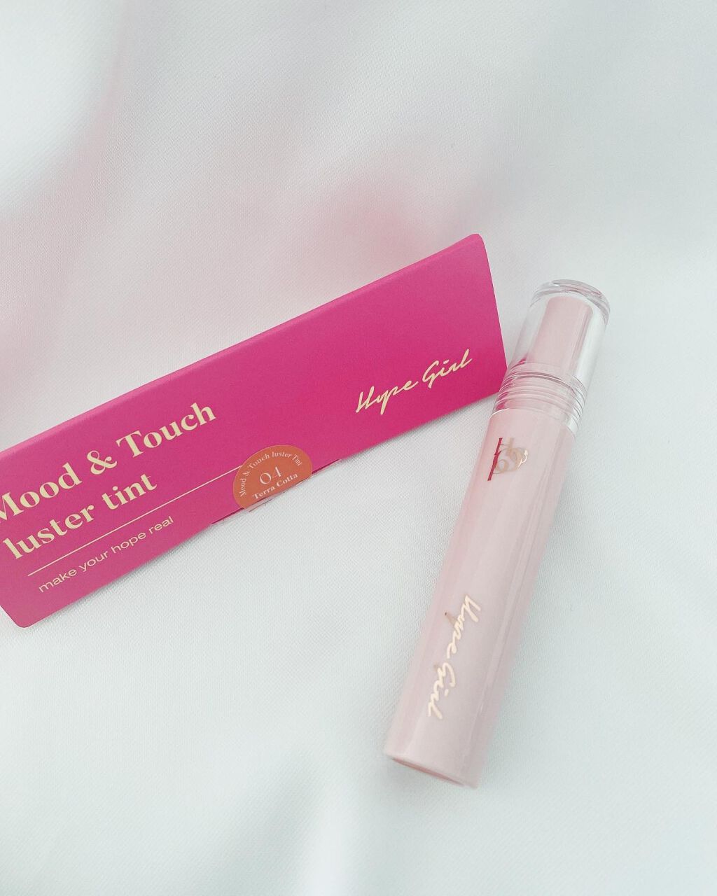 ムードアンドタッチラスターティント/Hope Girl/リップティントを使ったクチコミ（2枚目）