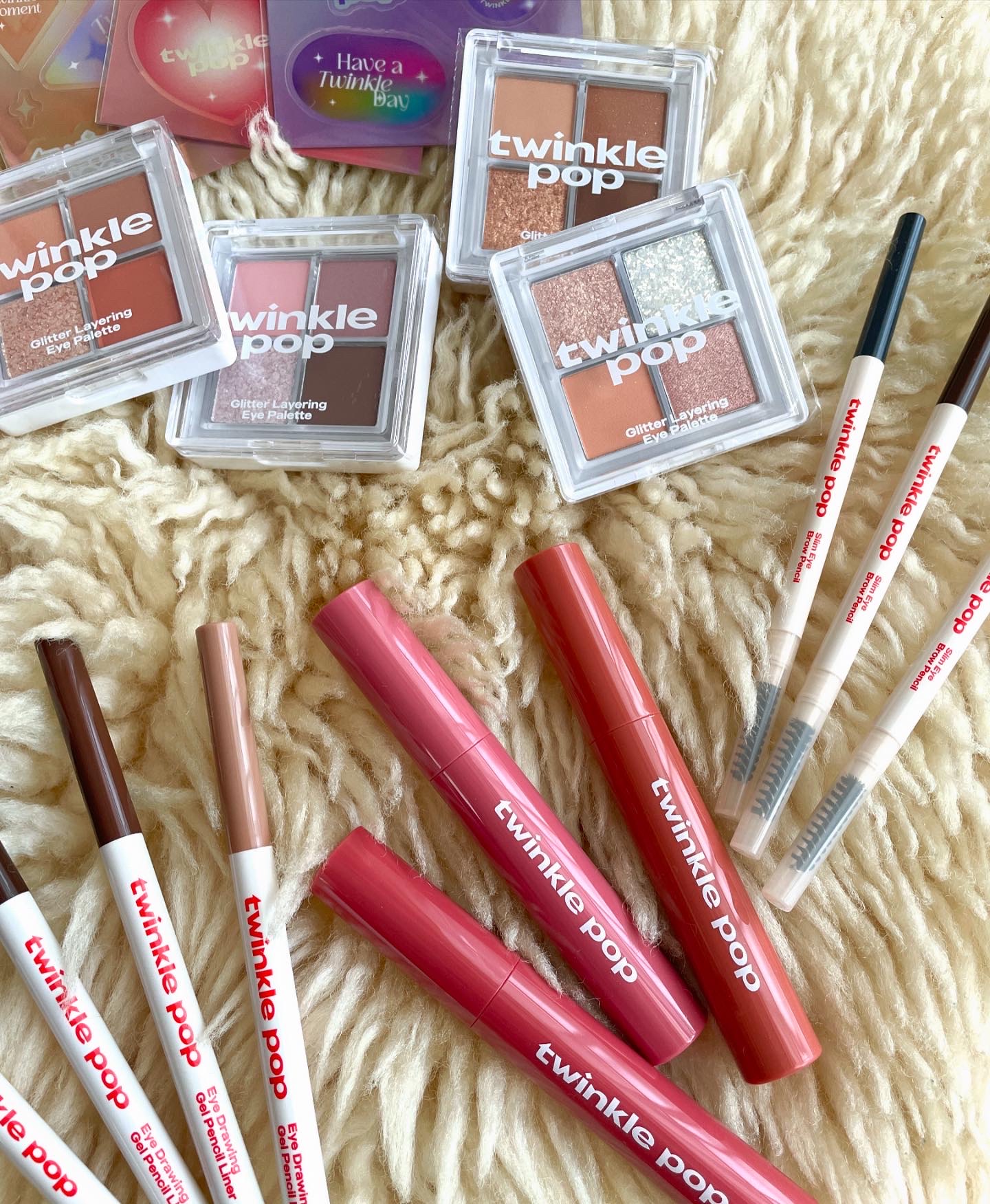 グリッターレイヤリングアイシャドウパレット/TWINKLE POP/アイシャドウパレットを使ったクチコミ（2枚目）